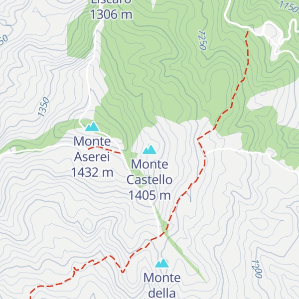 Map of Monte Castello