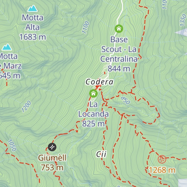 Map of La Locanda