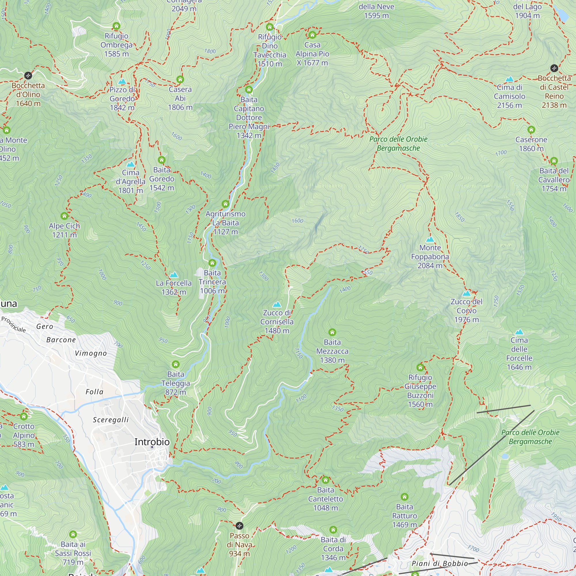 Baita Rasga map