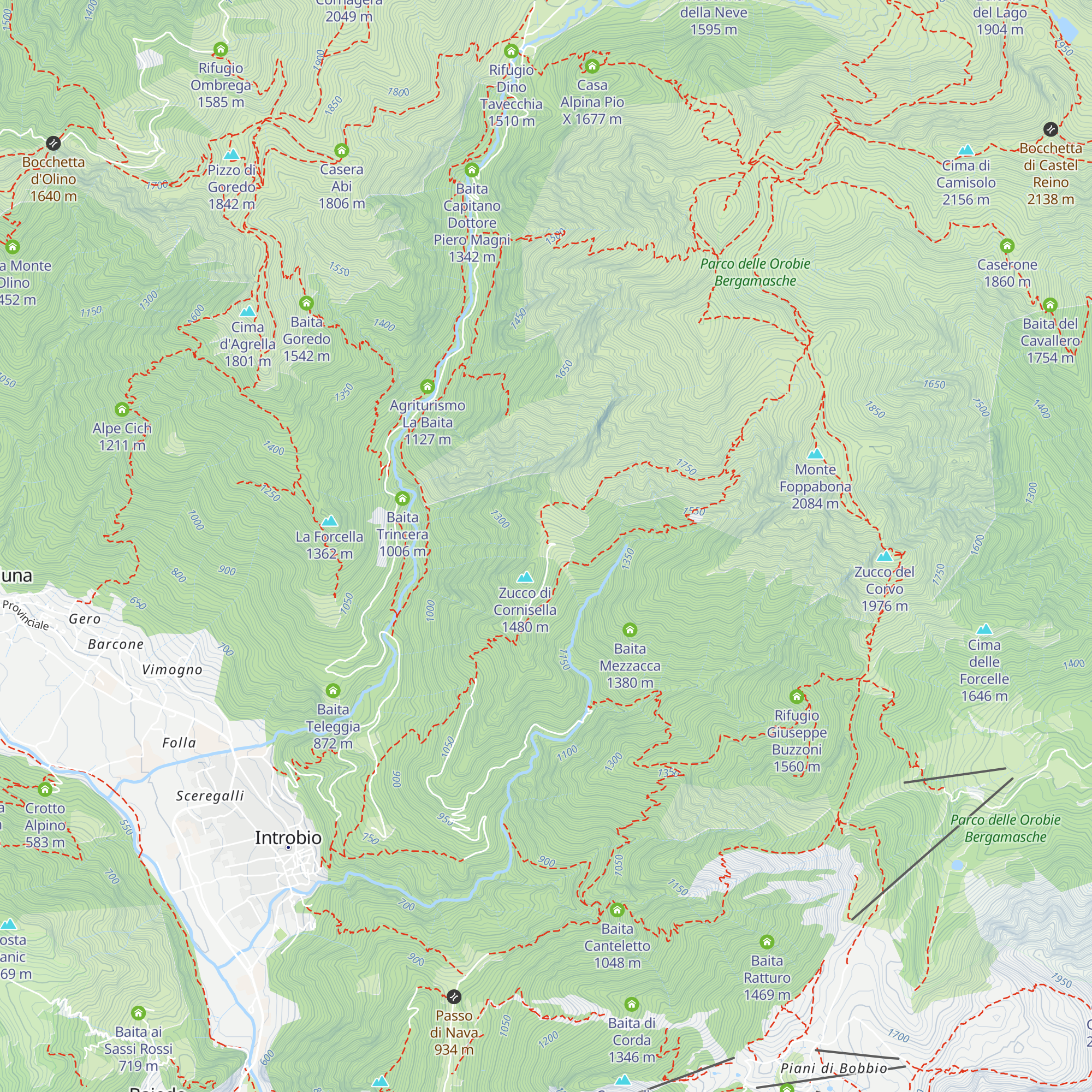 Baita Rasga map