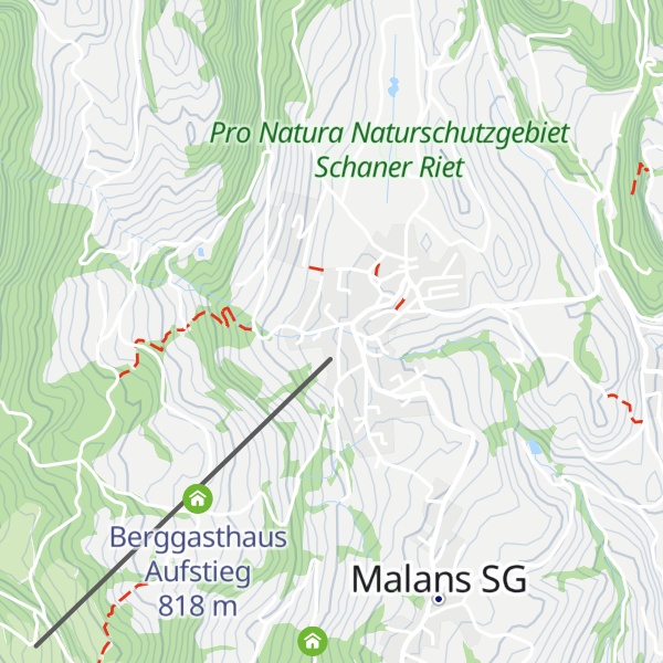 Map of Restaurant Mühle