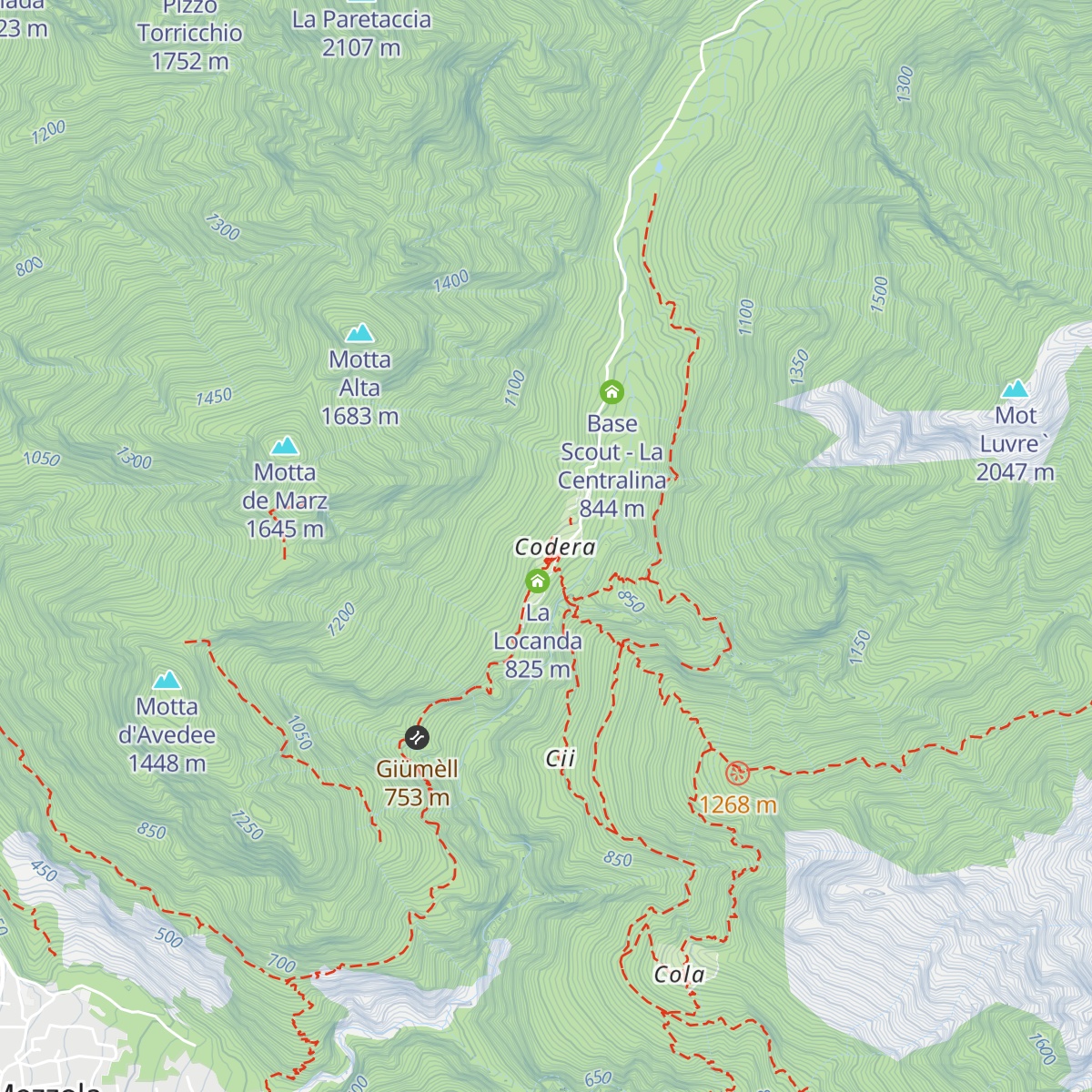 Osteria Alpina map