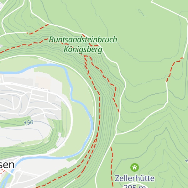 Map of Schutzhütte Diemel Aue