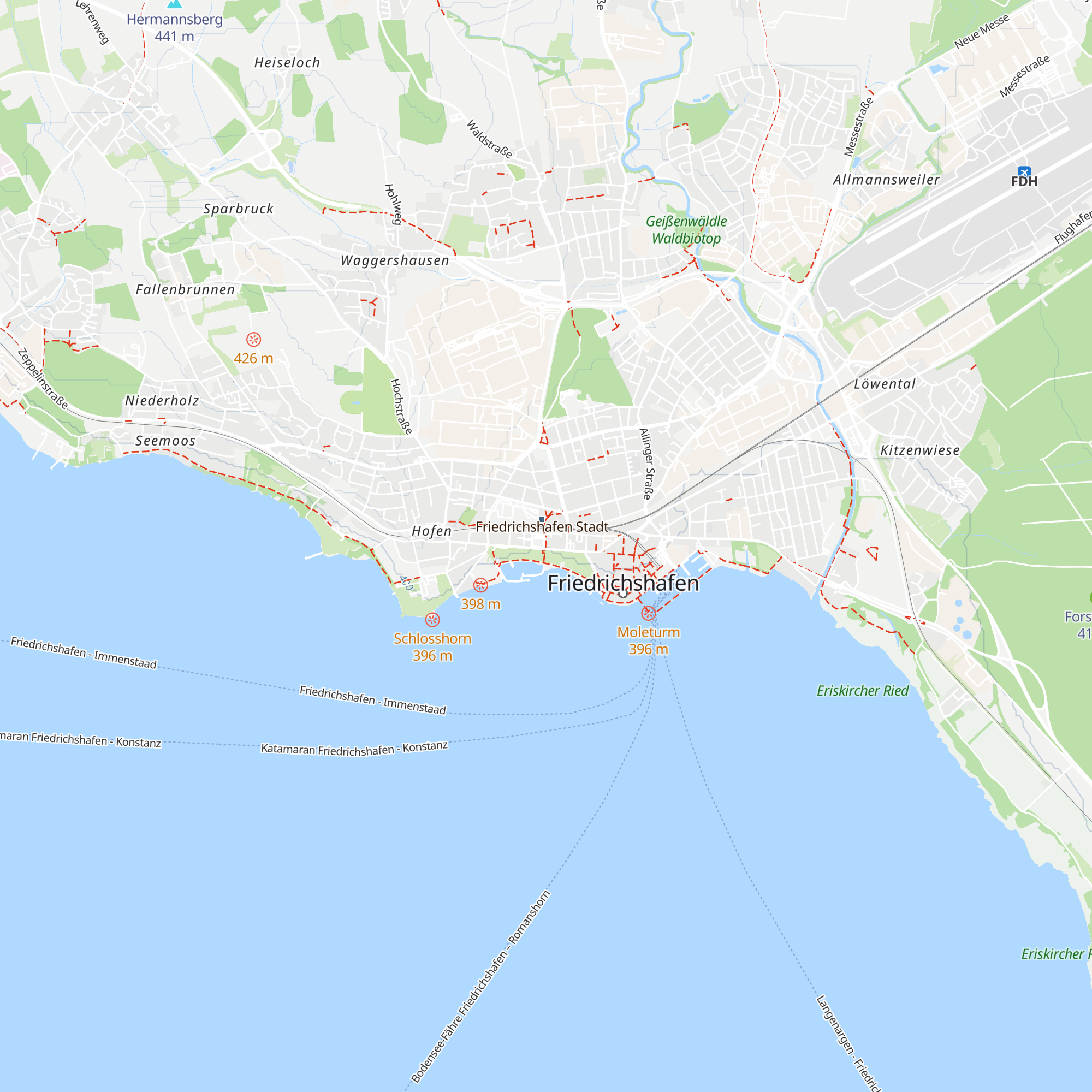 Tourist-Information map