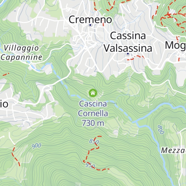 Map of Cascina Cornella