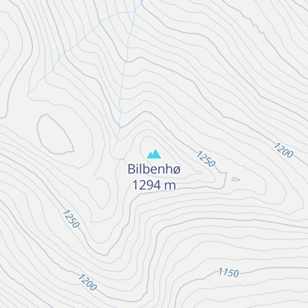 Map of Bilbenhø