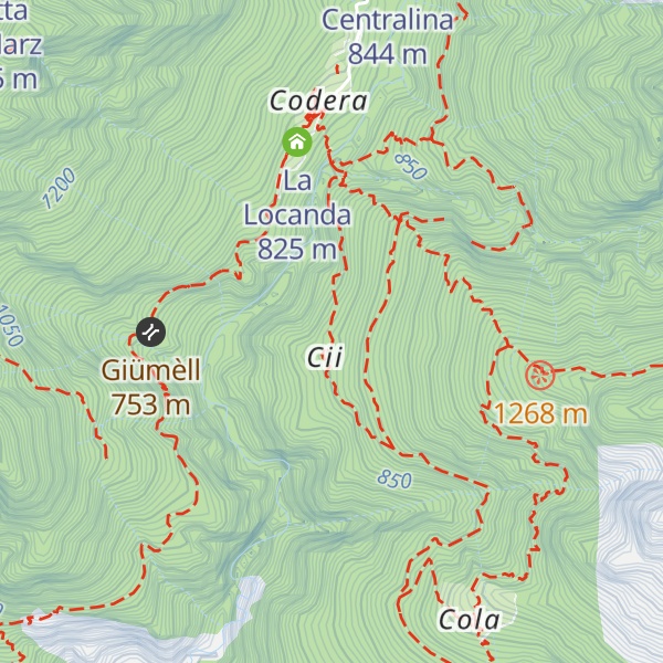 Map of Cà di Piatt