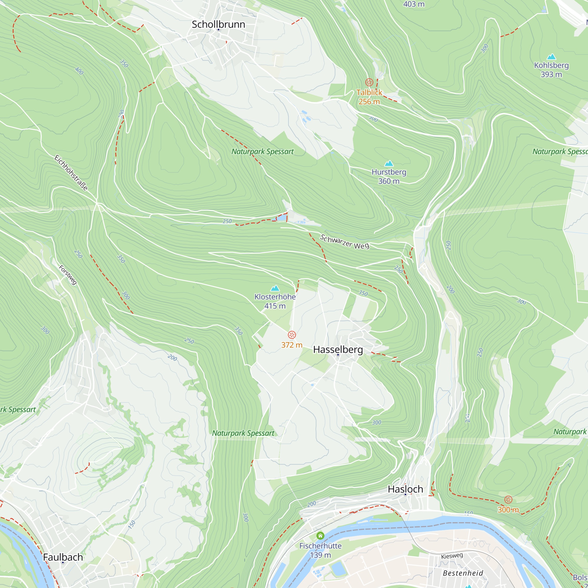 Manfred-König-Hütte map