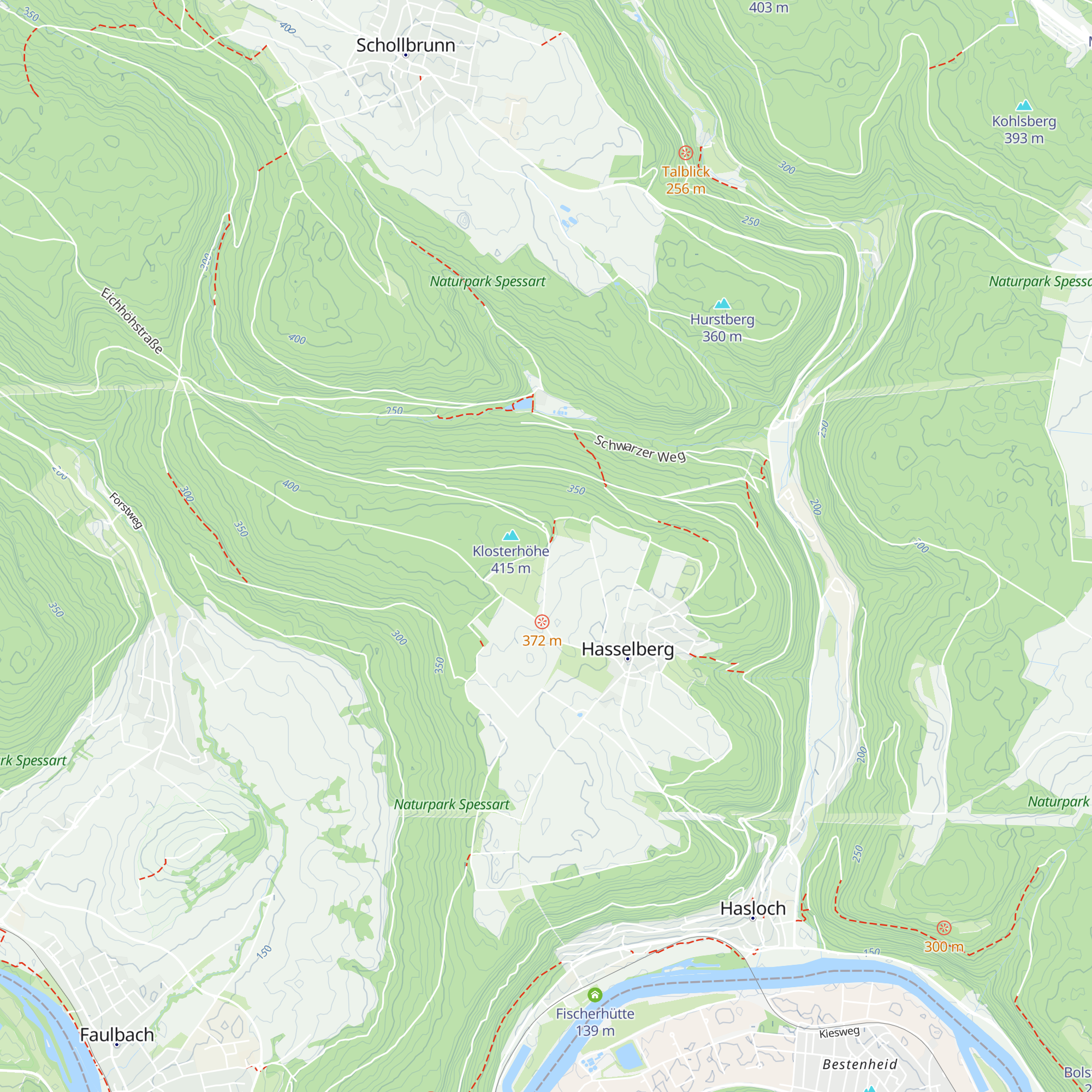 Manfred-König-Hütte map