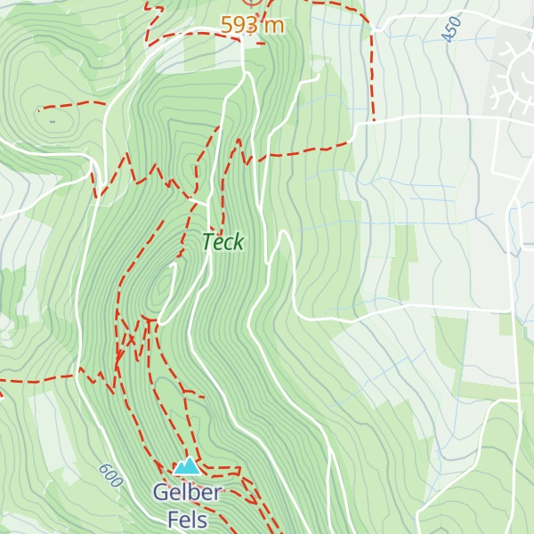 Map of Teckberghütte