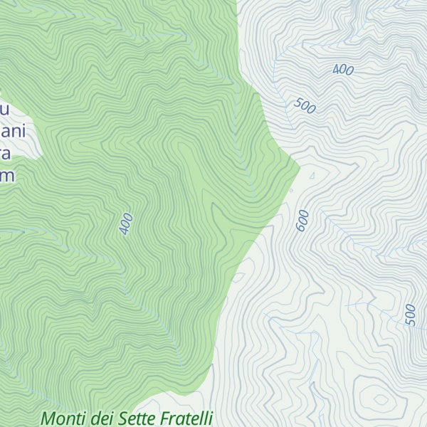 Map of Bruncu Sa Telitta