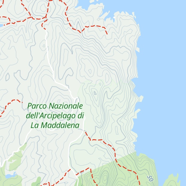 Map of Becco di Vela