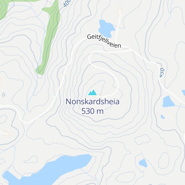 Map of Nonskardsheia