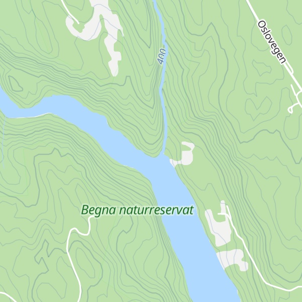 Map of Preikestolen