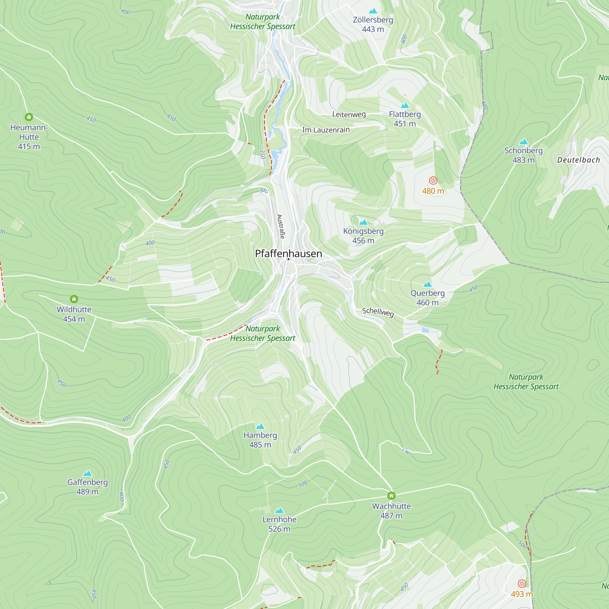 "Cola"-Hütte map