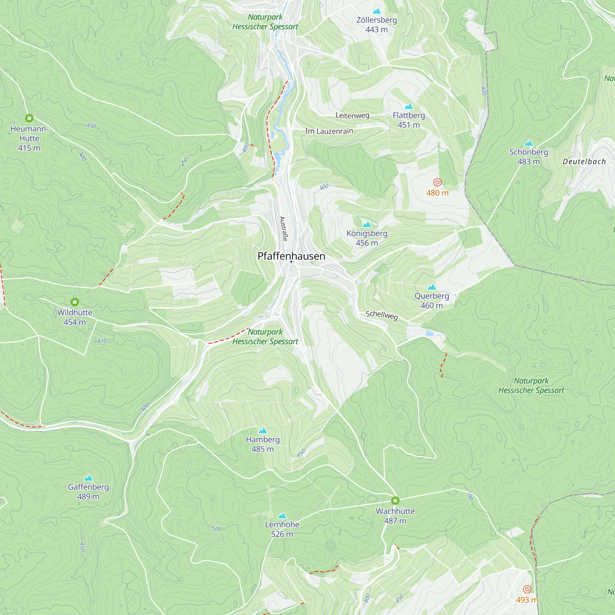 "Cola"-Hütte map