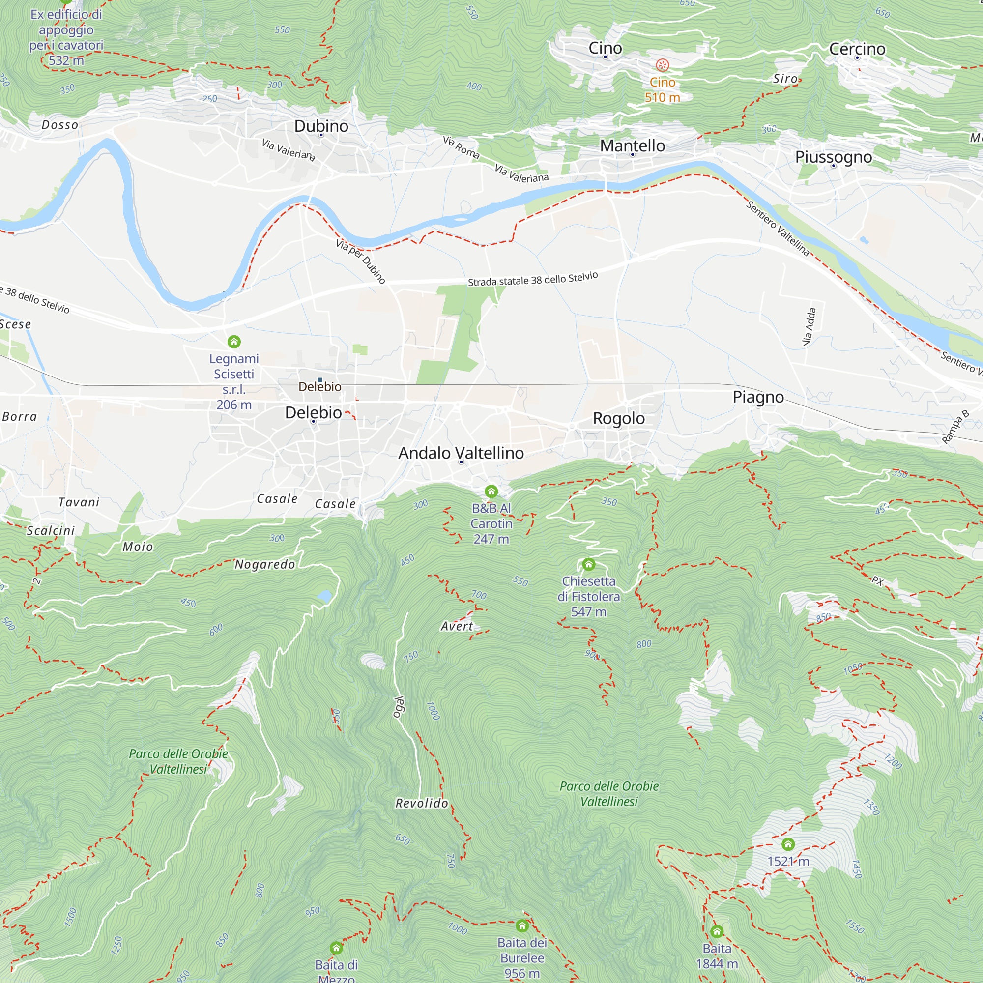 B&B Al Carotin map