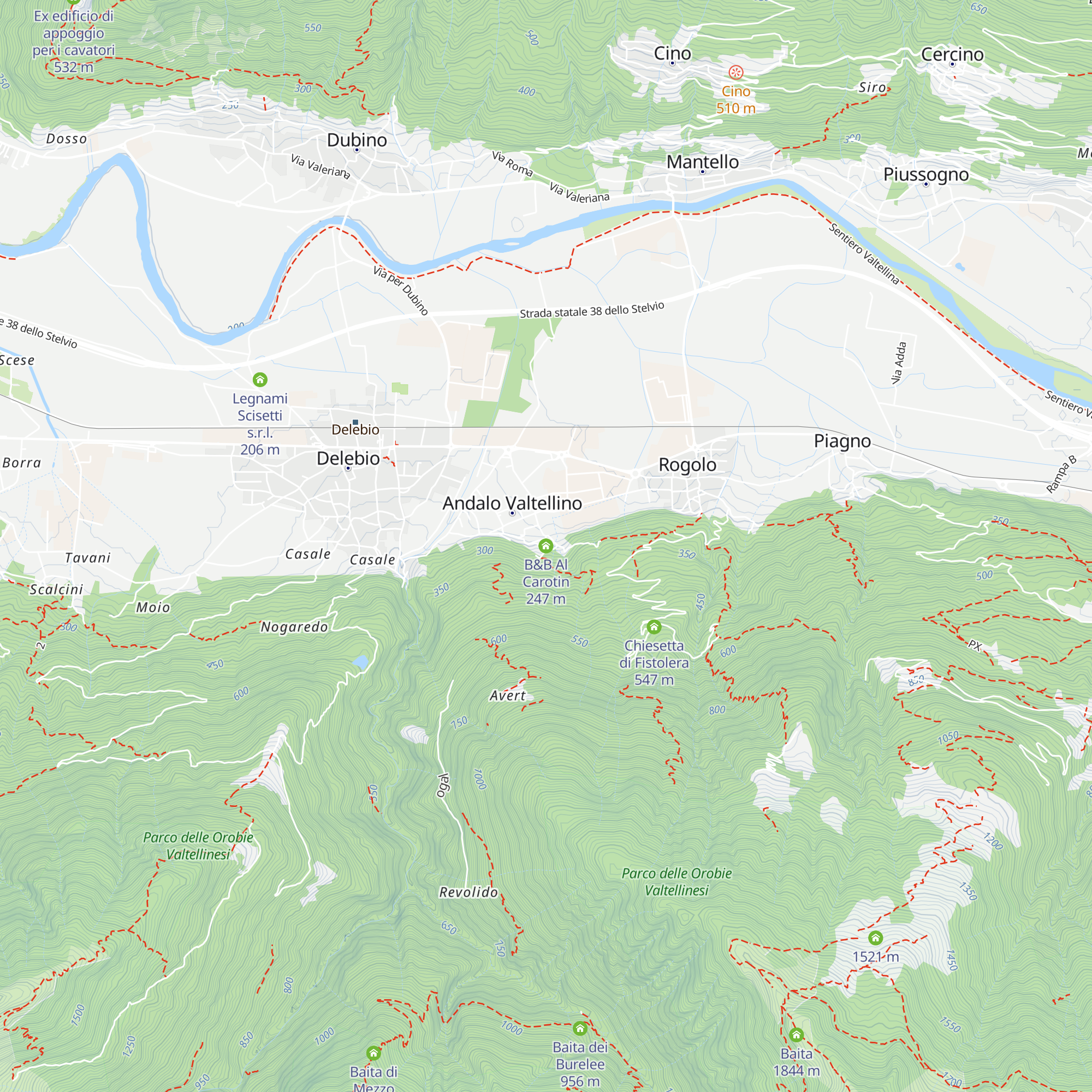 B&B Al Carotin map