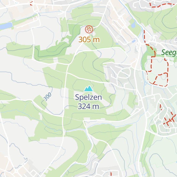 Map of Spelzen