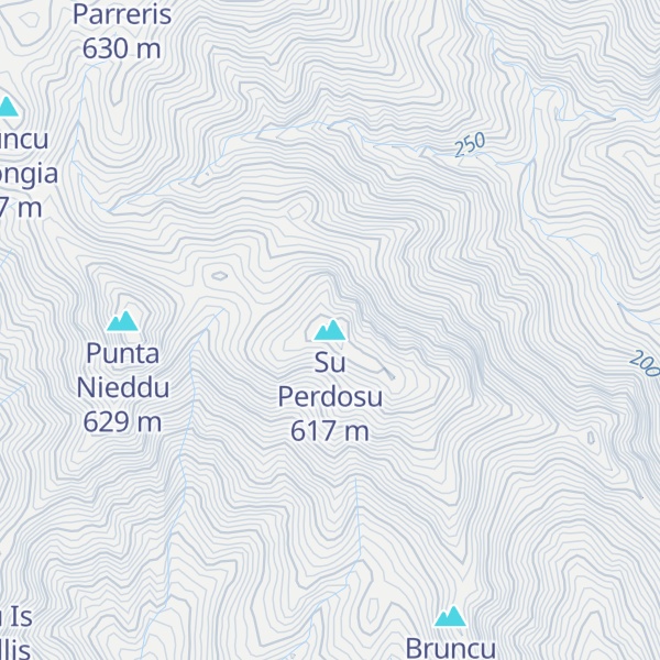 Map of Su Perdosu