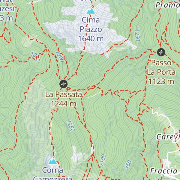 Map of Casa Settimo