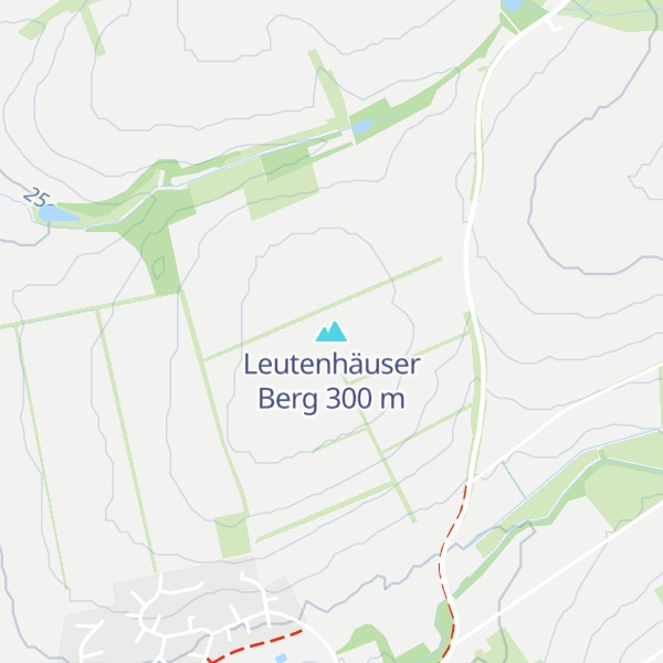 Map of Leutenhäuser Berg