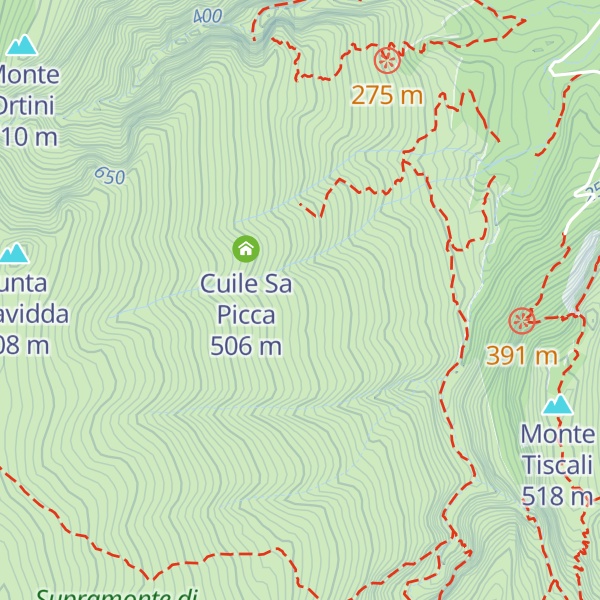 Map of Cuile Elighes Artas