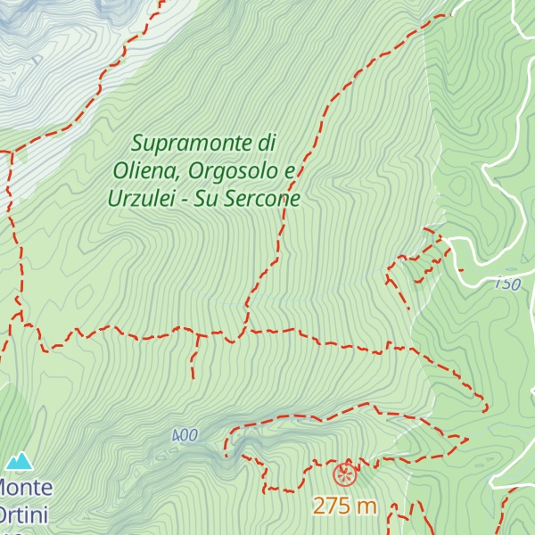 Map of Cuile Su Vicu II