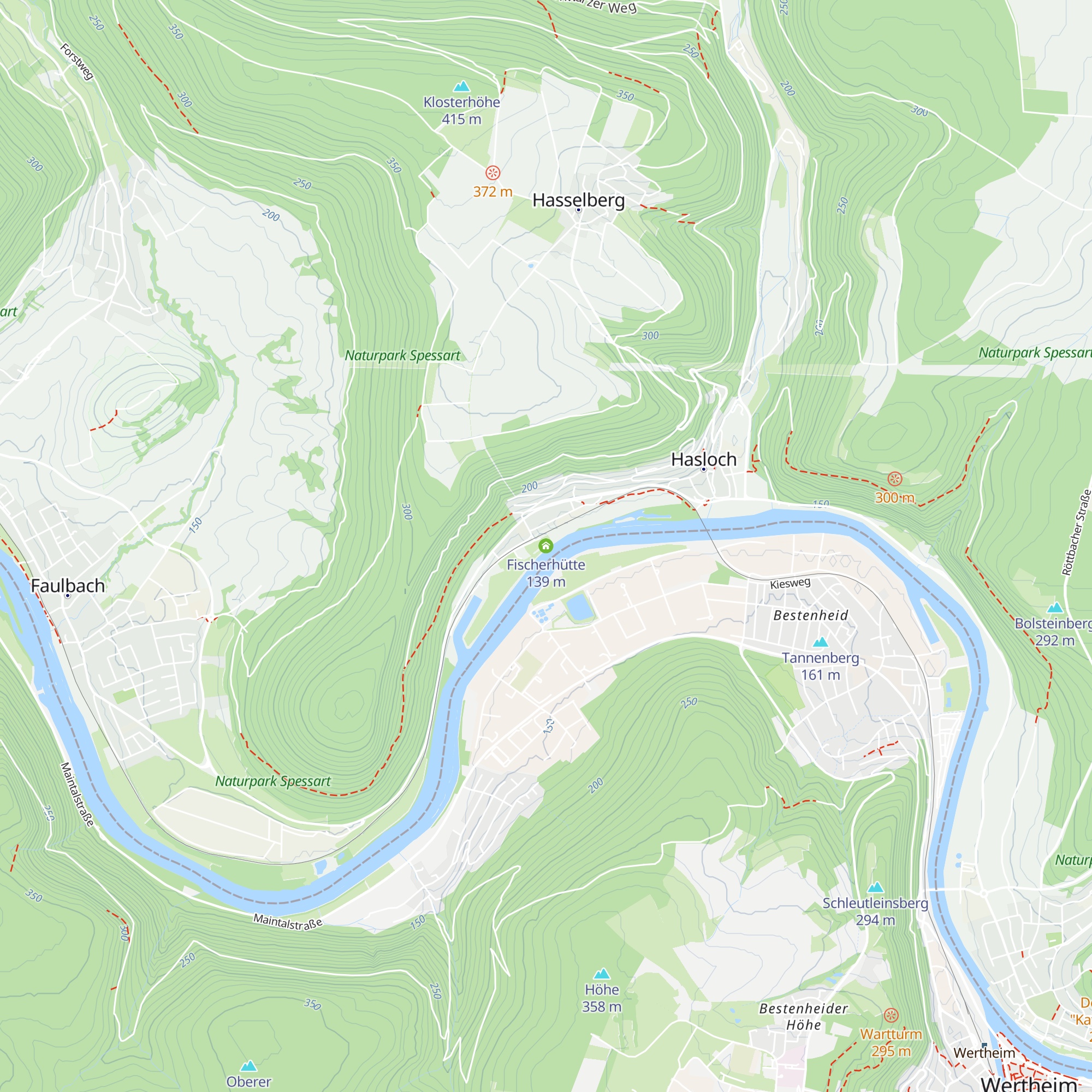 Fischerhütte map