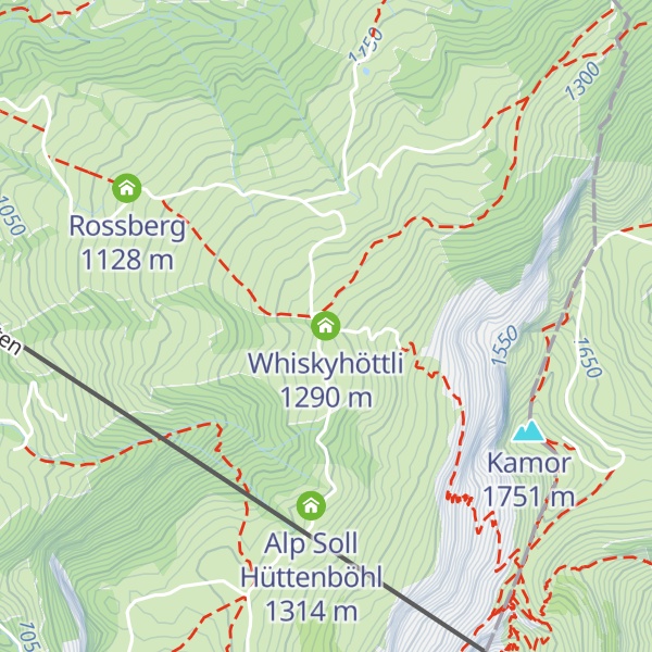 Map of Whiskyhöttli