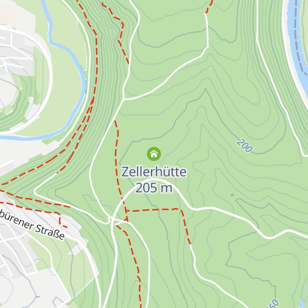 Map of Zellerhütte