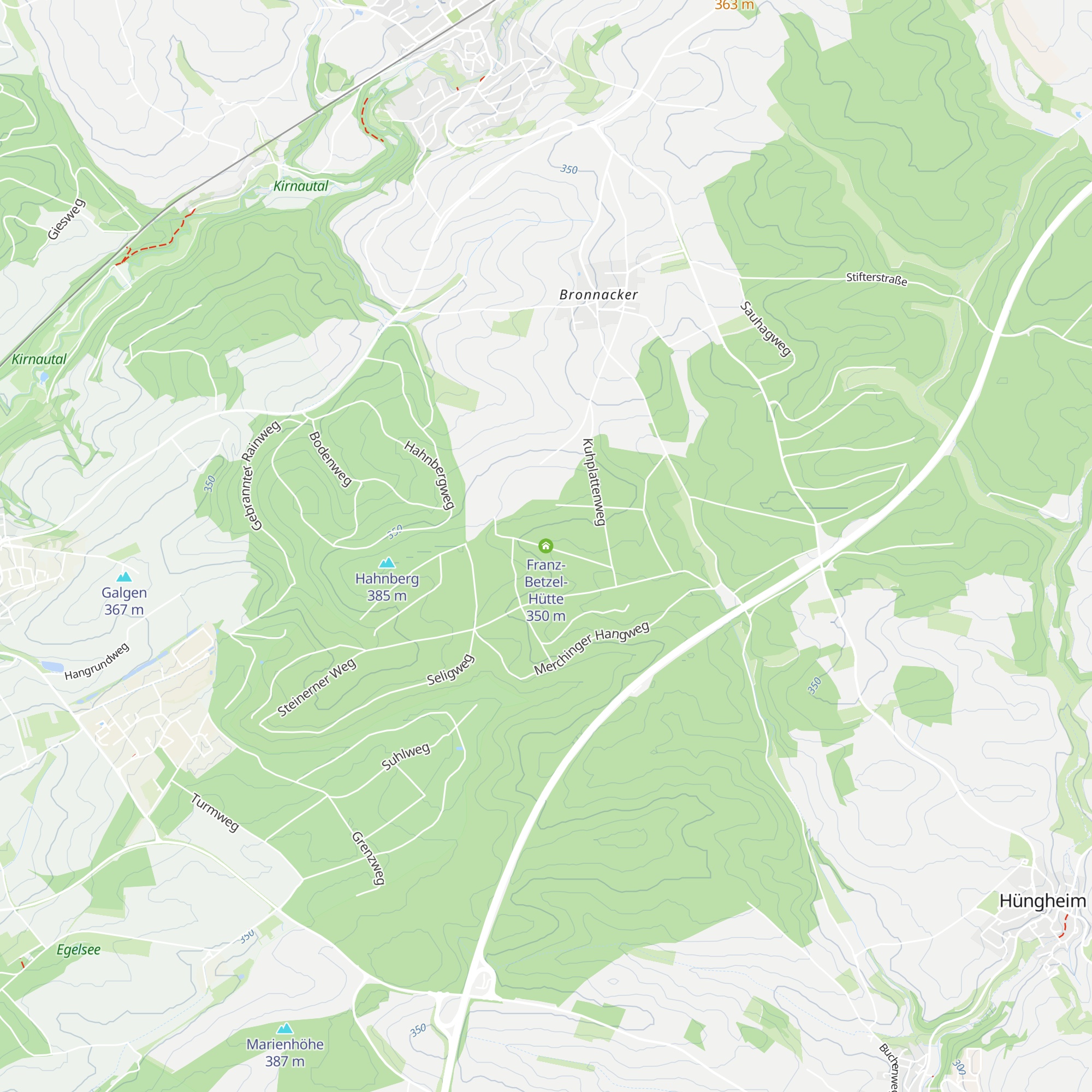 Franz-Betzel-Hütte map