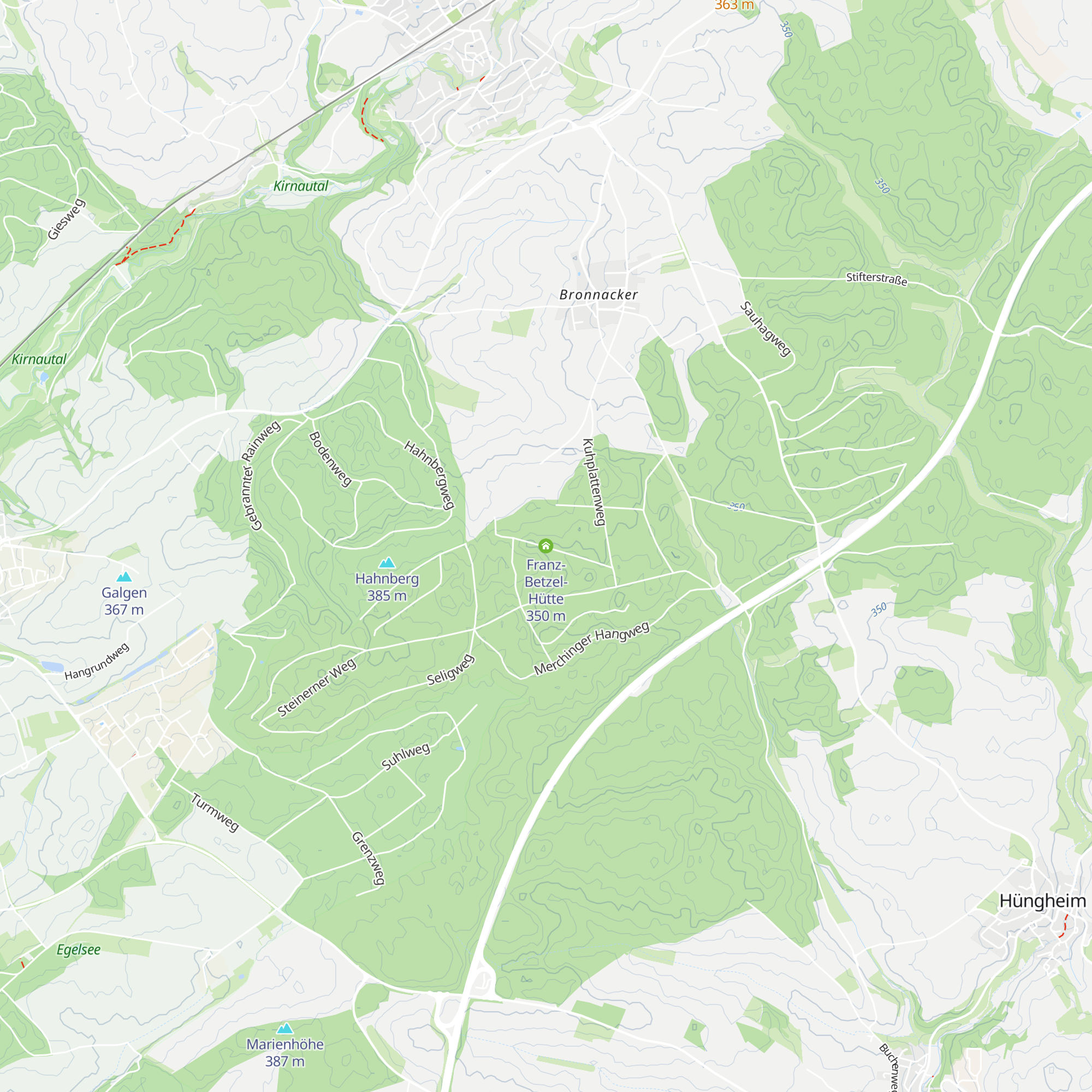 Franz-Betzel-Hütte map