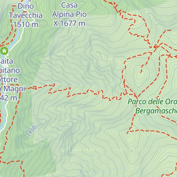 Map of Baite di Valbona