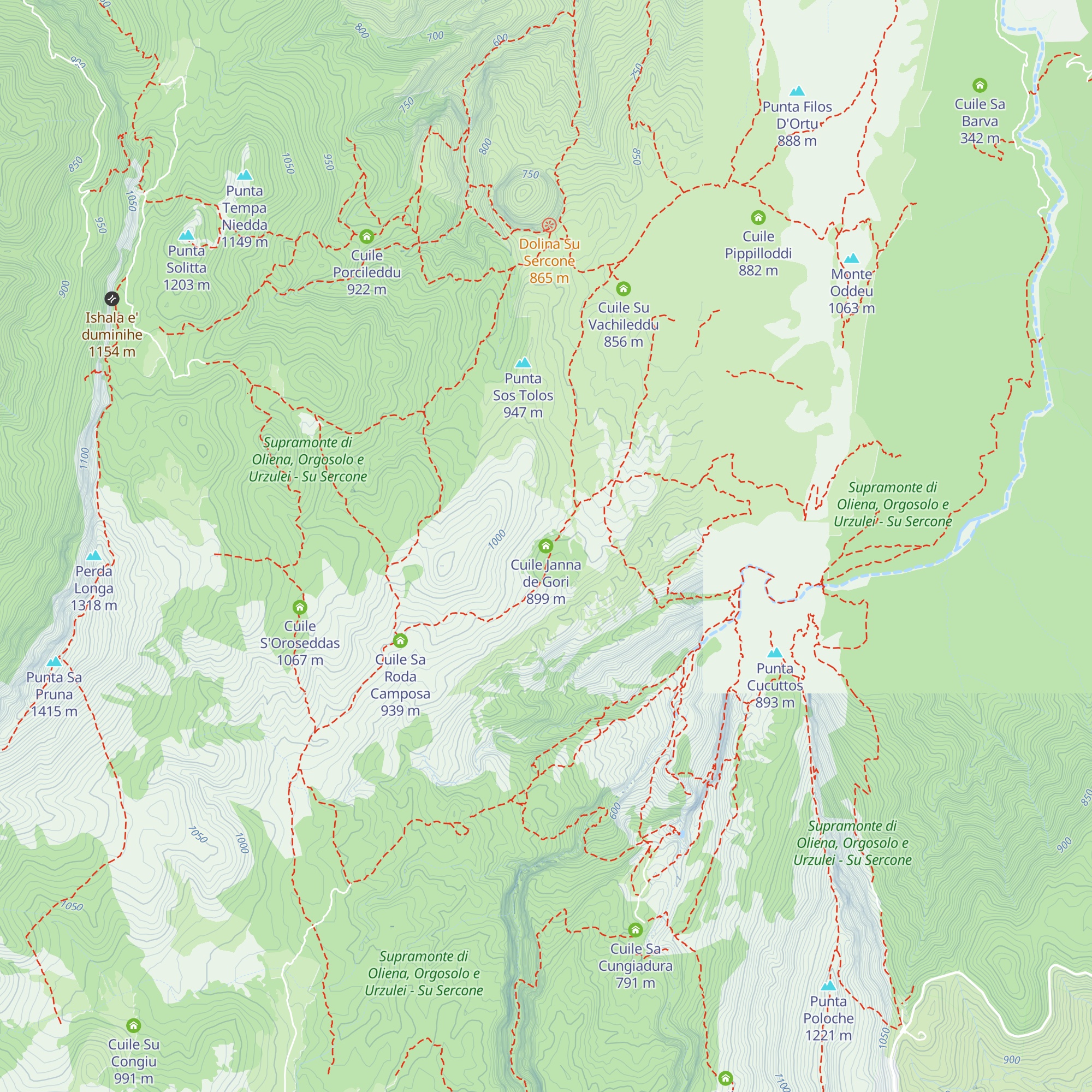 Cuile Janna de Gori map