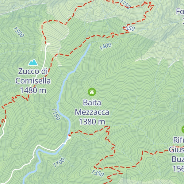 Map of Baita Mezzacca