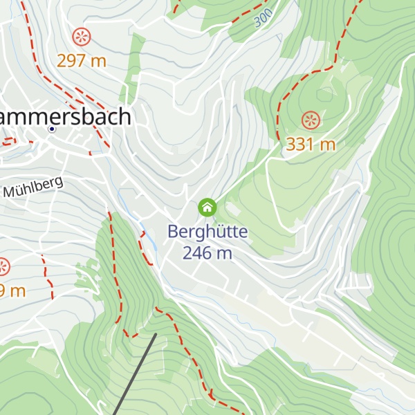 Map of Berghütte