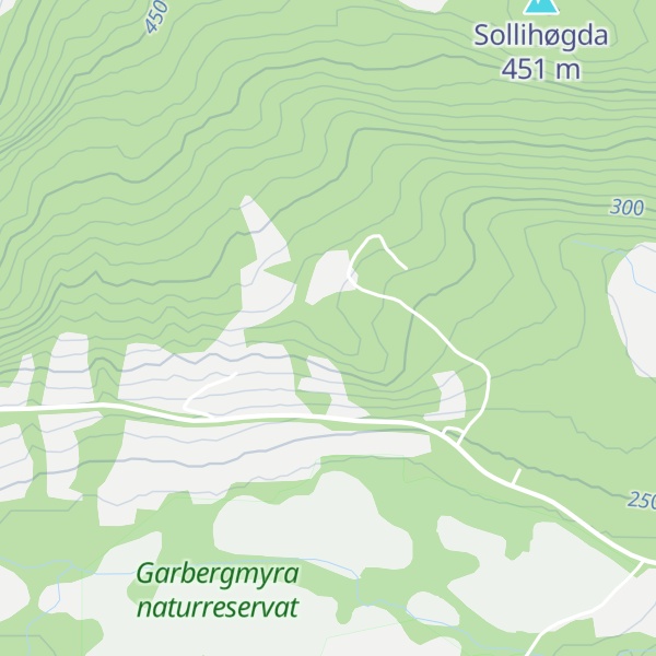 Map of Garbergsberget