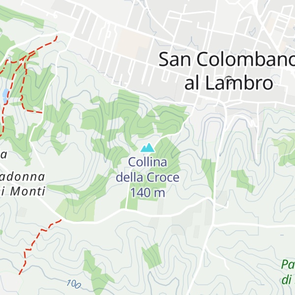 Map of Collina della Croce