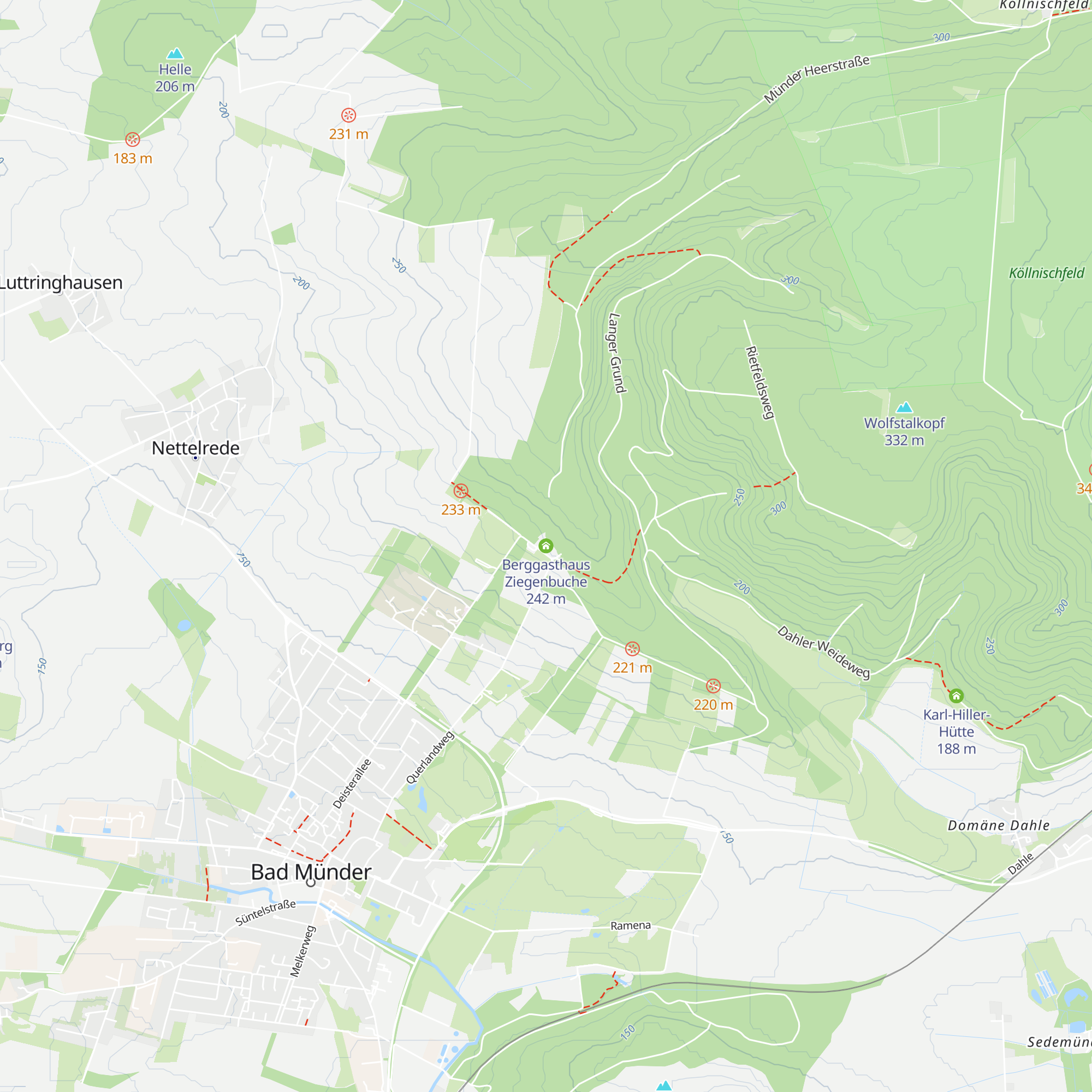 Berggasthaus Ziegenbuche map