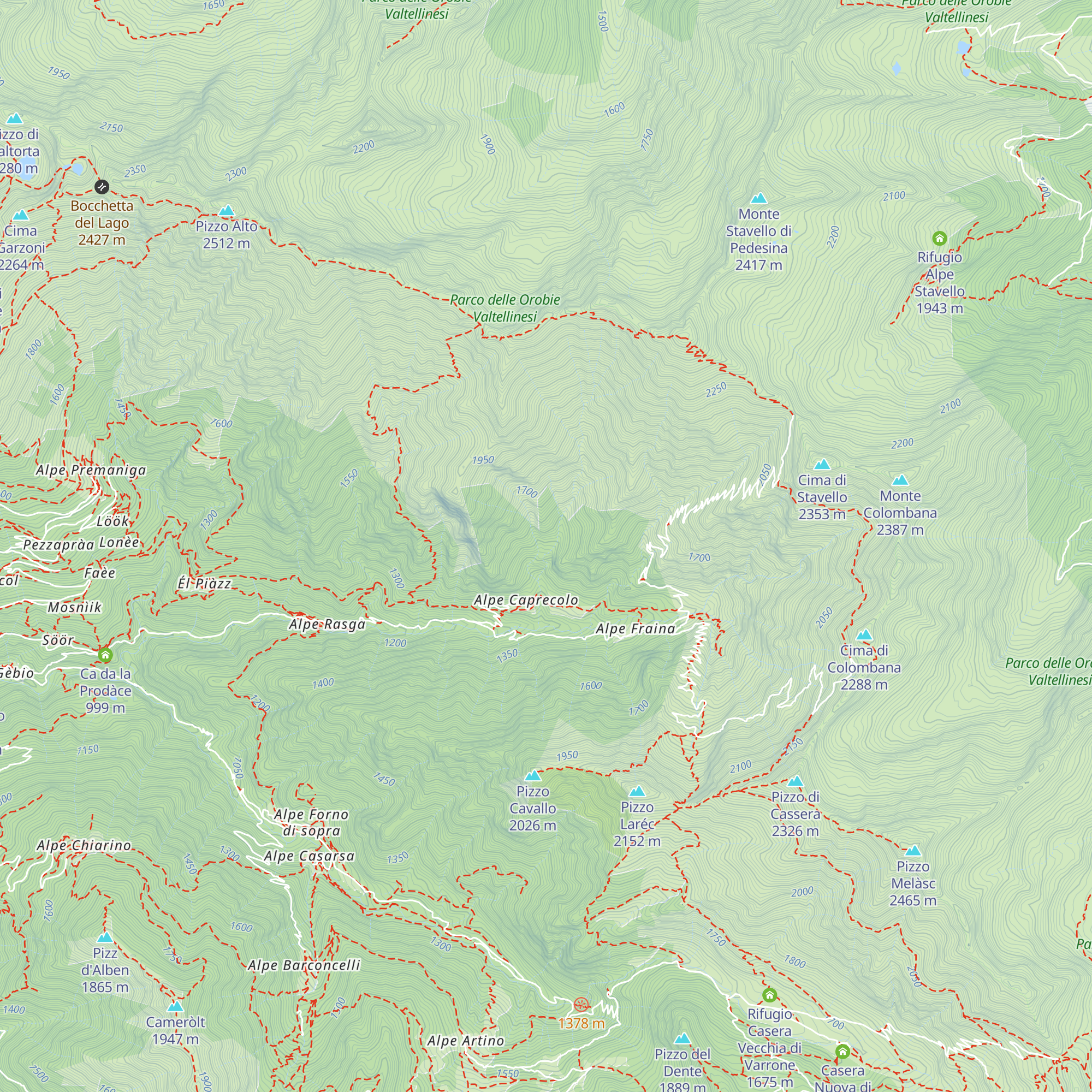 Sóst da Léen map