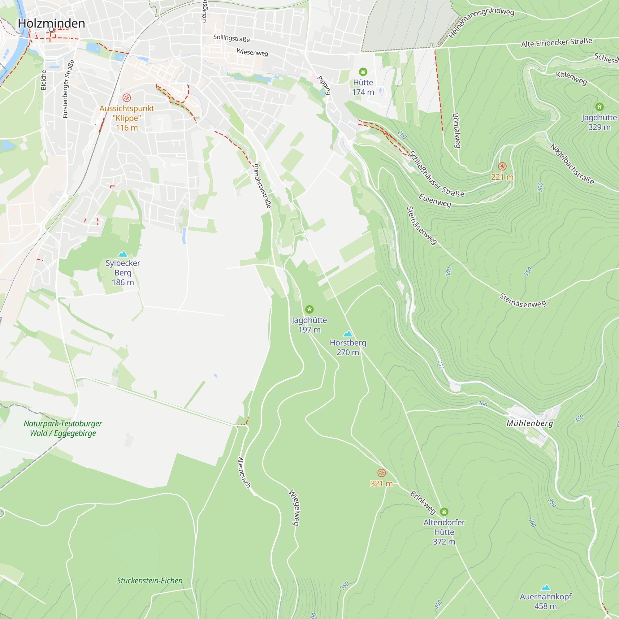 Jagdhütte map