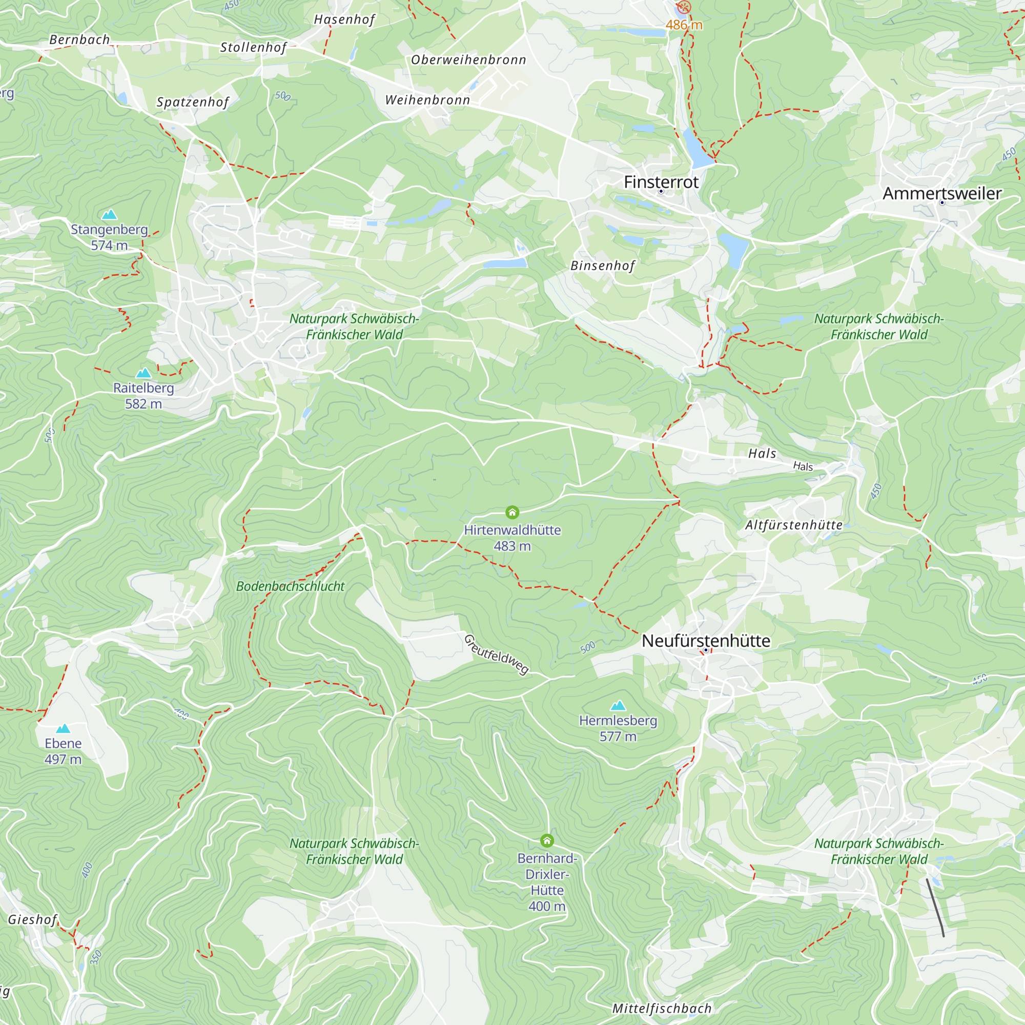 Hirtenwaldhütte map