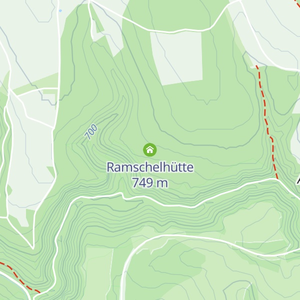Map of Ramschelhütte