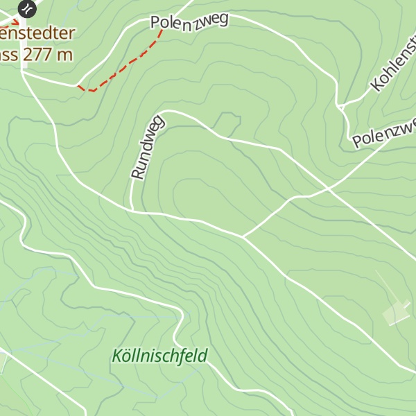 Map of Hohe Warte