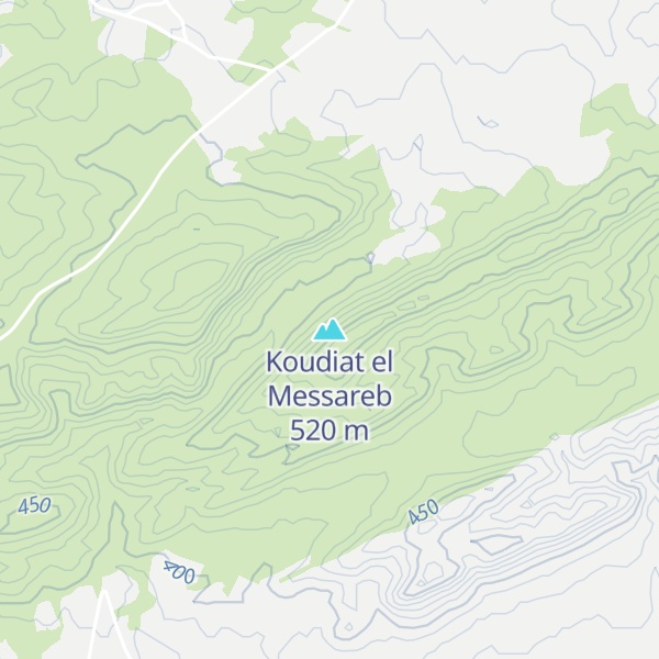 Map of Koudiat el Messareb