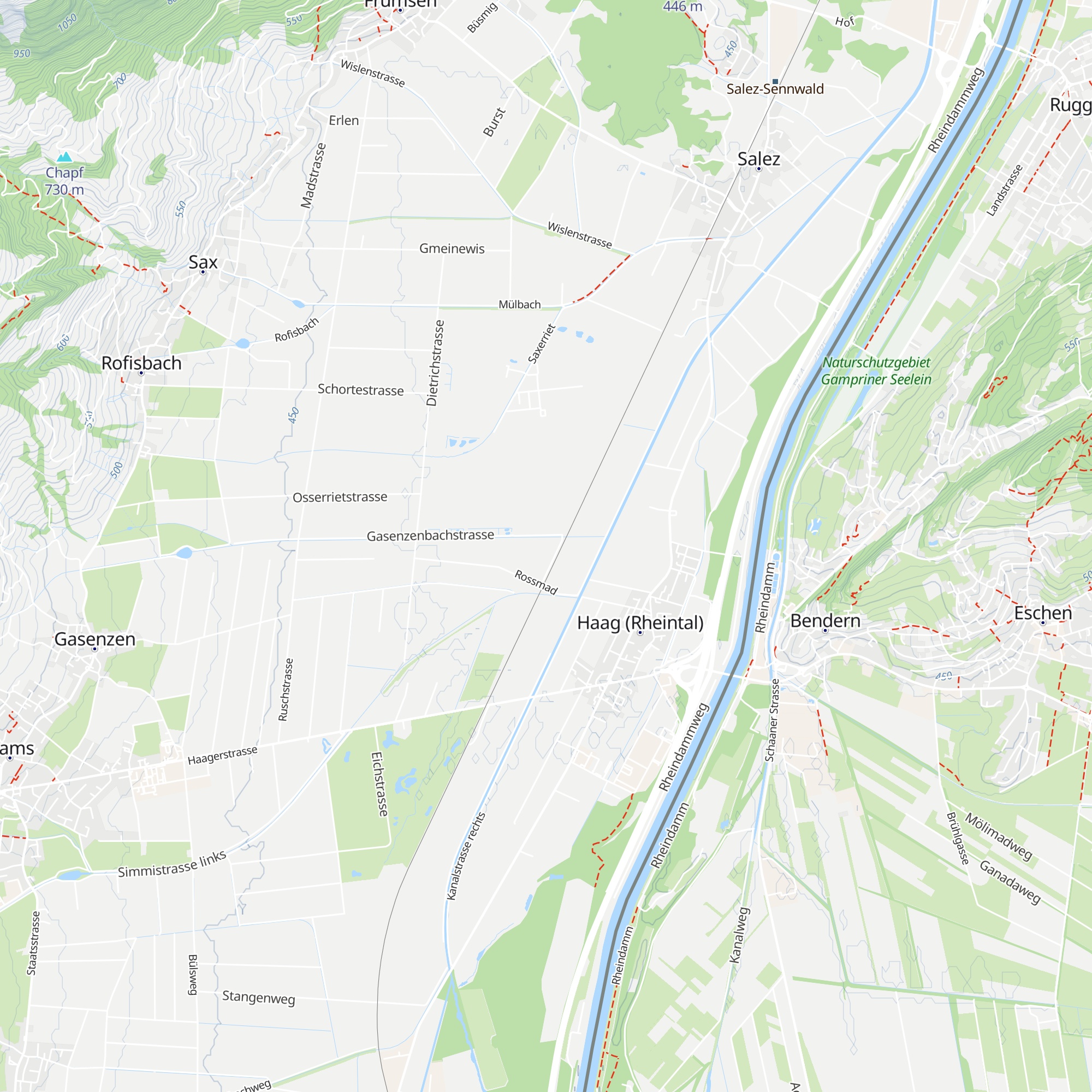 Rossmad Hütte map
