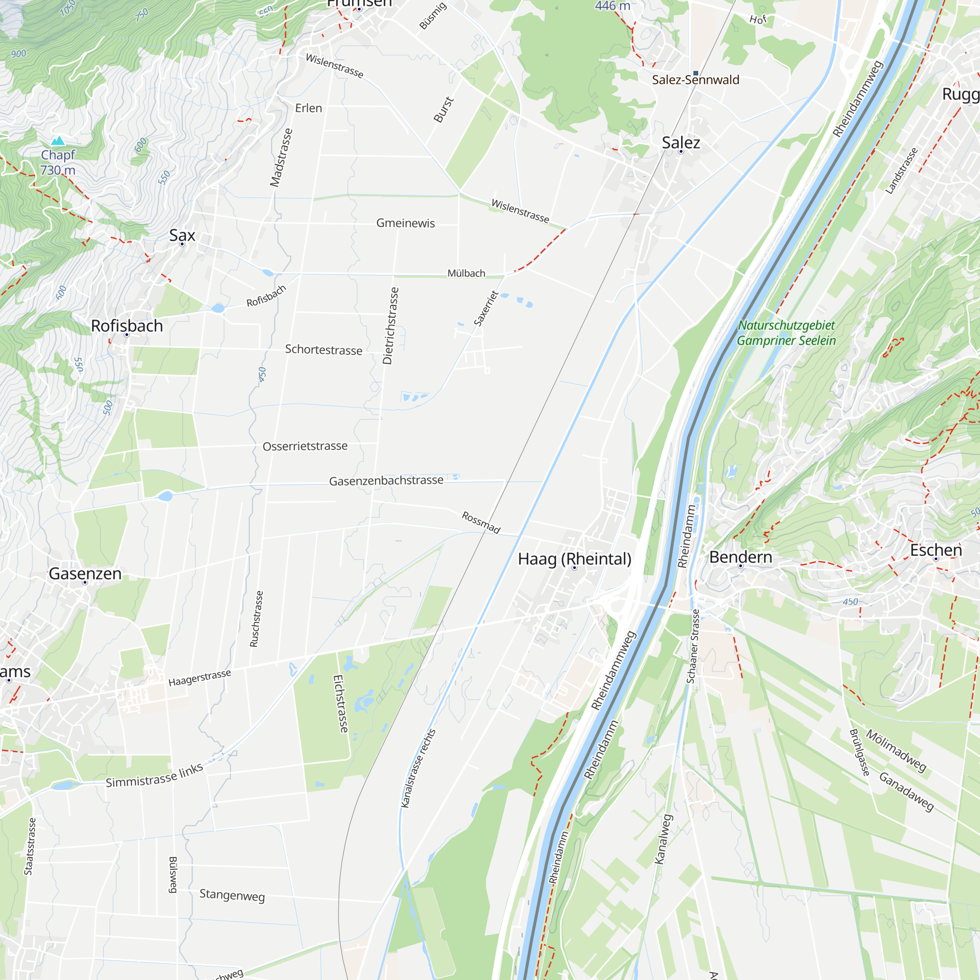 Rossmad Hütte map