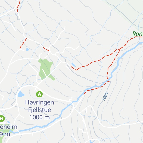 Map of Brekkeseter