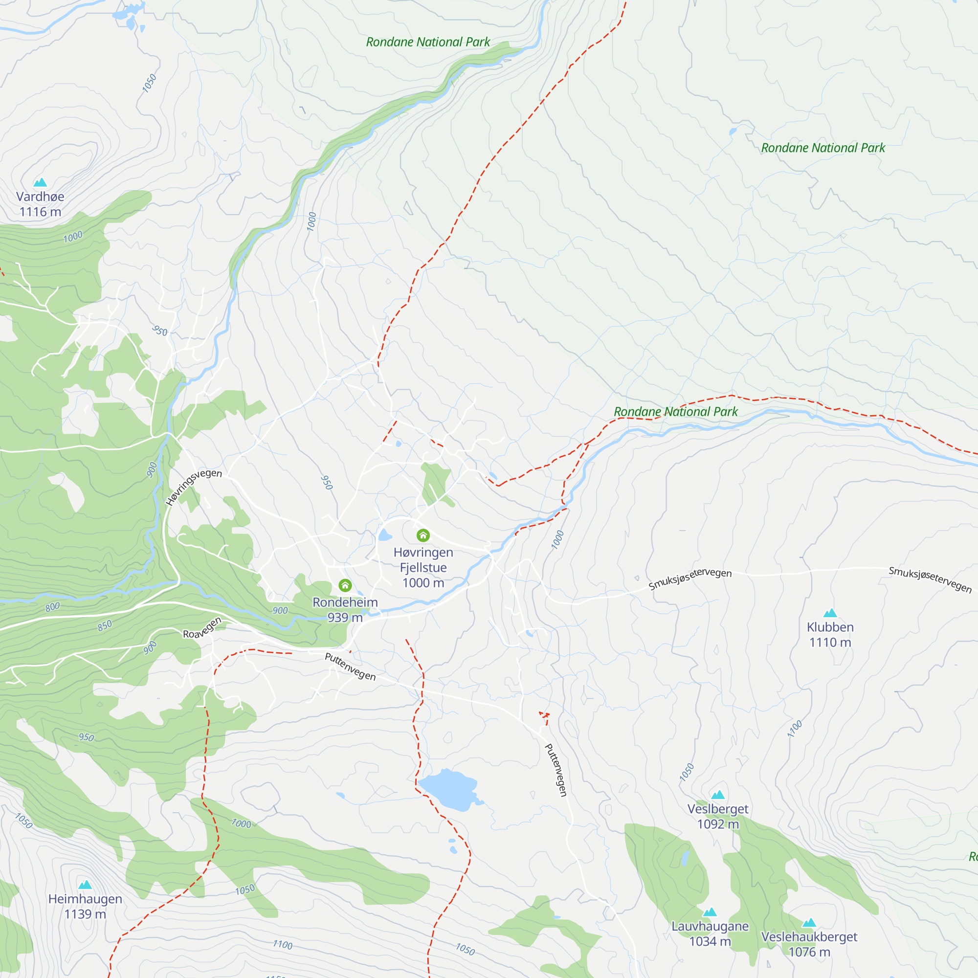 Brekkeseter map
